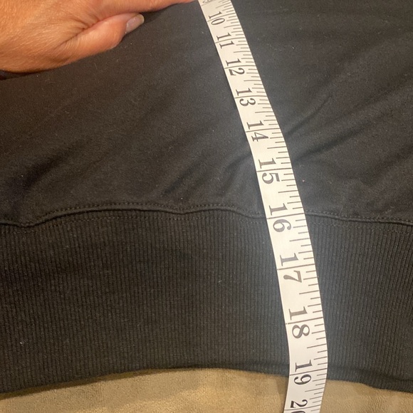 pink lily, oversized, black sweater, balloon sleeves, NWOT size small - Picture 7 of 9